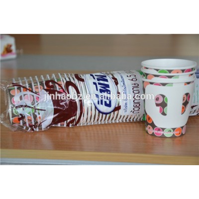 Beverage Use and Single Wall Style Disposable Paper Cup 7 OZ with Handle