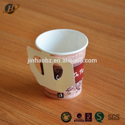 Wholesale 7oz disposable paper coffee cups with handle